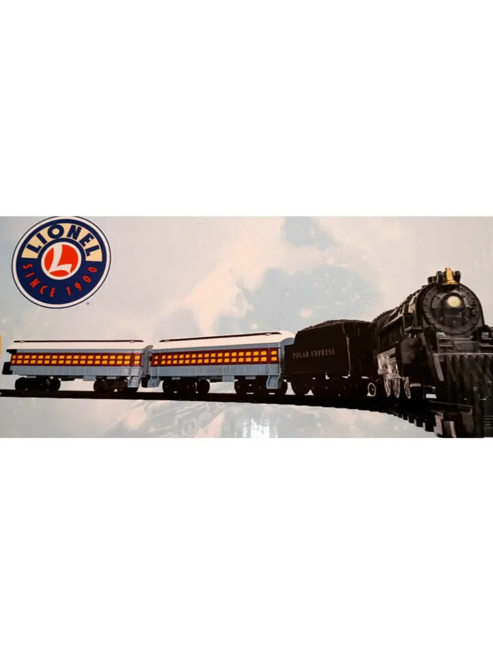 Lionel The Polar Express Battery Operated Train Set 7-11925 28Pc. New Open Box